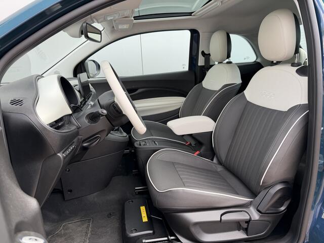 Fiat 500 1.0 Hybrid La Prima | Leder | Navi | Camera | Carplay | 17"