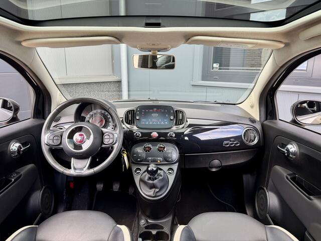 Fiat 500 1.2 Young Facelift *Panoramadak* Leder / ECC Clima / Cruise Control / PDC / LED / Bluetooth / 15"LMV