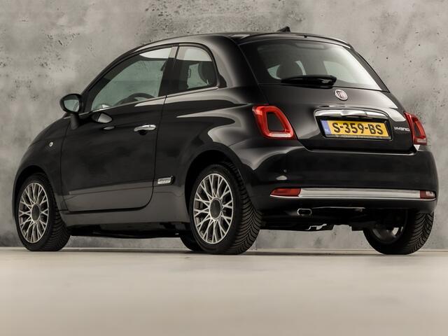 Fiat 500 1.0 Hybrid Launch Sport (PANORAMADAK, VIRTUAL COCKPIT, APPLE CARPLAY, GROOT NAVI, LEDER, CLIMATE, SPORTSTOELEN, ZWART HEMEL, PARKEERSENSOREN, LM VELGEN, NIEUWSTAAT)