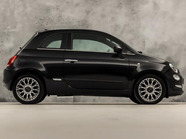 Fiat 500 1.0 Hybrid Launch Sport (PANORAMADAK, VIRTUAL COCKPIT, APPLE CARPLAY, GROOT NAVI, LEDER, CLIMATE, SPORTSTOELEN, ZWART HEMEL, PARKEERSENSOREN, LM VELGEN, NIEUWSTAAT)