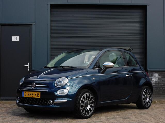 Fiat 500 1.2 Lounge CABRIO TOPSTAAT! CARPLY/ANDROID! CLIMA! CRUISE! LM VELGEN!