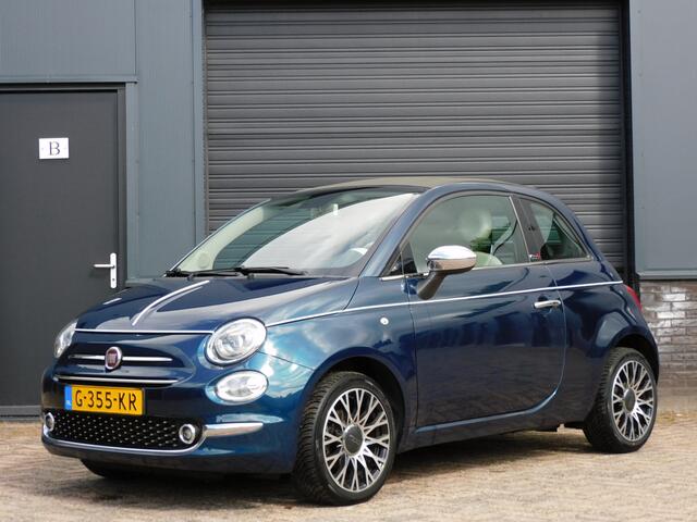 Fiat 500 1.2 Lounge CABRIO TOPSTAAT! CARPLY/ANDROID! CLIMA! CRUISE! LM VELGEN!