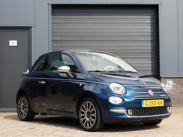 Fiat 500 1.2 Lounge CABRIO TOPSTAAT! CARPLY/ANDROID! CLIMA! CRUISE! LM VELGEN!