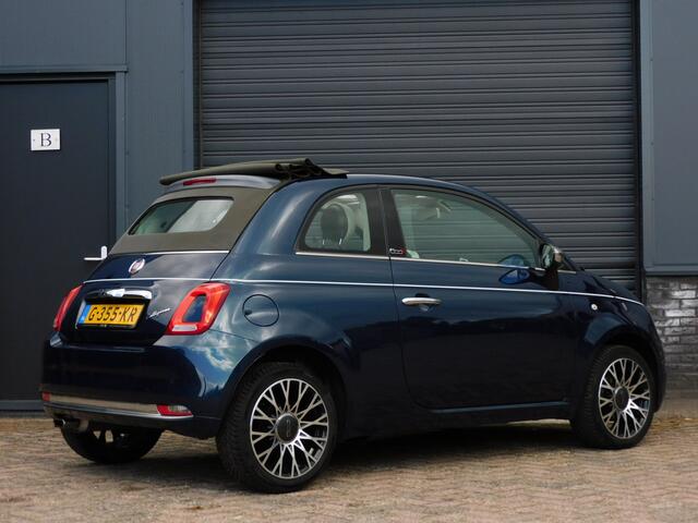 Fiat 500 1.2 Lounge CABRIO TOPSTAAT! CARPLY/ANDROID! CLIMA! CRUISE! LM VELGEN!