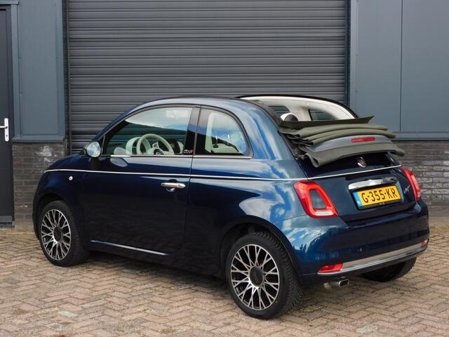Fiat 500 1.2 Lounge CABRIO TOPSTAAT! CARPLY/ANDROID! CLIMA! CRUISE! LM VELGEN!