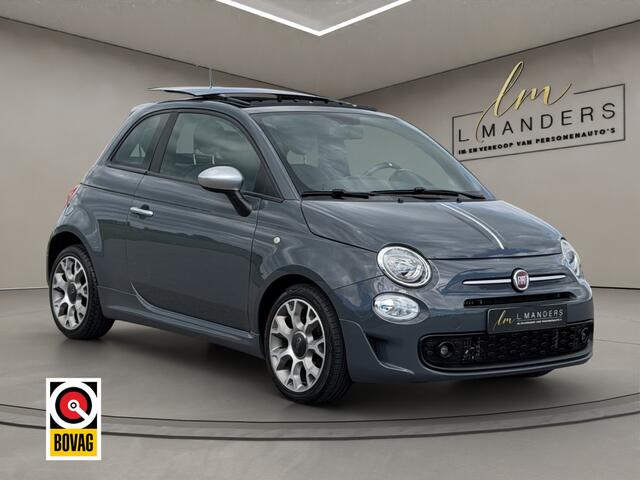 Fiat 500 0.9 TwinAir T Sport 2019 GRIJS | Apple CarPlay | Leder
