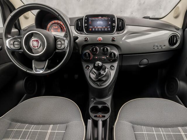 Fiat 500 1.2 Lounge (PANORAMADAK, GROOT SCHERM, GETINT GLAS, SPORTSTOELEN, LM VELGEN, PARKEERSENSOREN, NIEUWSTAAT)