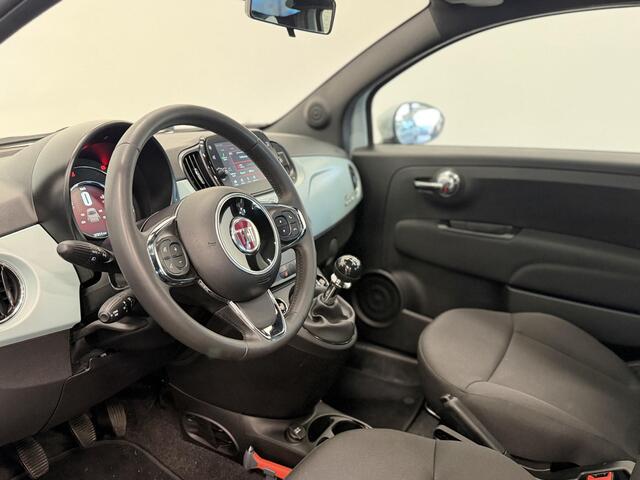 Fiat 500 1.0 Hybrid Dolcevita Panoramadak Navigatie Carplay Airco Cruise Control PDC Achter Lichtmetalen velgen