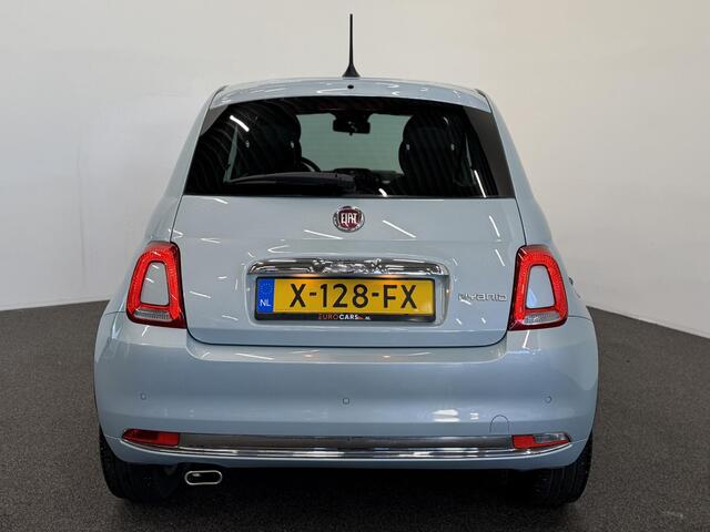 Fiat 500 1.0 Hybrid Dolcevita Panoramadak Navigatie Carplay Airco Cruise Control PDC Achter Lichtmetalen velgen