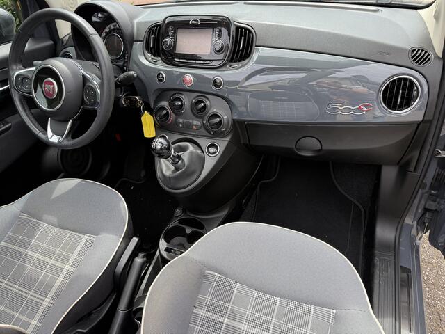 Fiat 500 1,2 Cabrio 4 cilinder, Airco | Pdc
