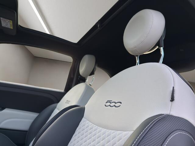 Fiat 500 1.0 Hybrid Dolcevita 2022 Zwart | Apple CarPlay | Climate Contro