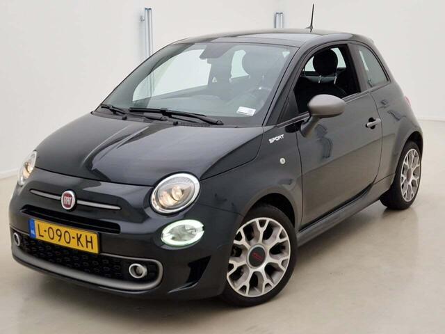 Fiat 500 1.0 Hybrid Sport Ecc | Lmv | Schuif/kanteldak | Leer| Pdc | Cv op afstand