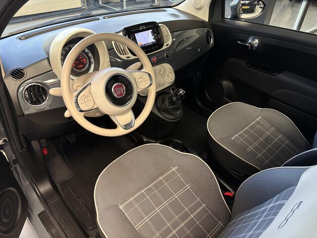 Fiat 500 0.9 TwinAir Turbo Lounge Airco, Cruise, Pano, Navi