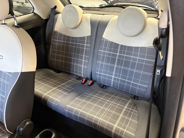 Fiat 500 0.9 TwinAir Turbo Lounge Airco, Cruise, Pano, Navi