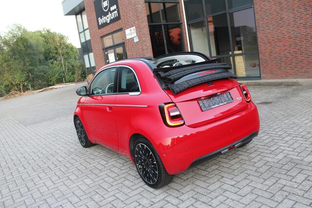 Fiat 500 Cabrio La Prima 42 kWh Clima-Leder-JBL-Camera-Stoelverwarming