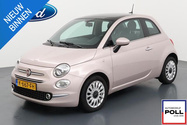 Fiat 500 1.0 Hybrid Star Panoramadak Half Leer Cruise control Parkeersensoren Dealeronderhouden