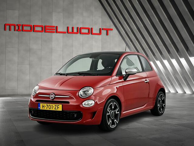 Fiat 500 1.0 Hybrid Rockstar | Pano | Leder | NAV | PDC achter | ORG NL