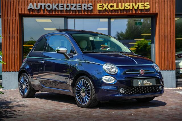 Fiat 500 0.9 TwinAir T Riva Schuifdak Leer Navigatie Cruise Control PDC