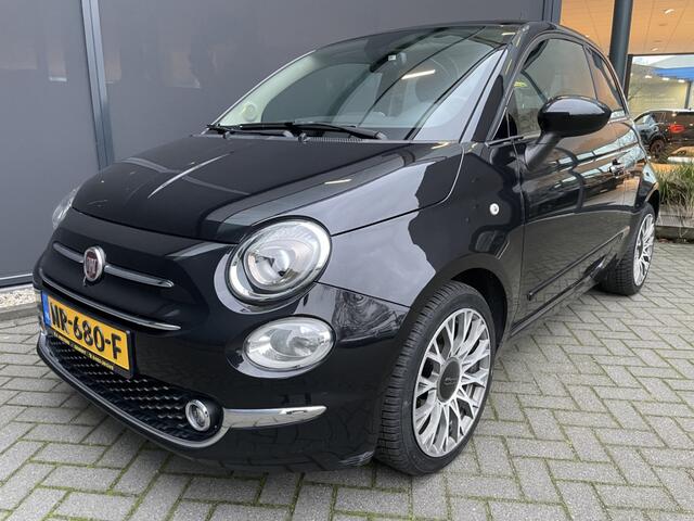 Fiat 500 0.9 TwinAir Turbo Lounge Panoramadak - Airco - parkeersensor achter - Navigatie - Cruise control - Bluetooth - Licht metalen velgen 15 inch - Radio - Stuur multifunctioneel - Start/stop systeem
