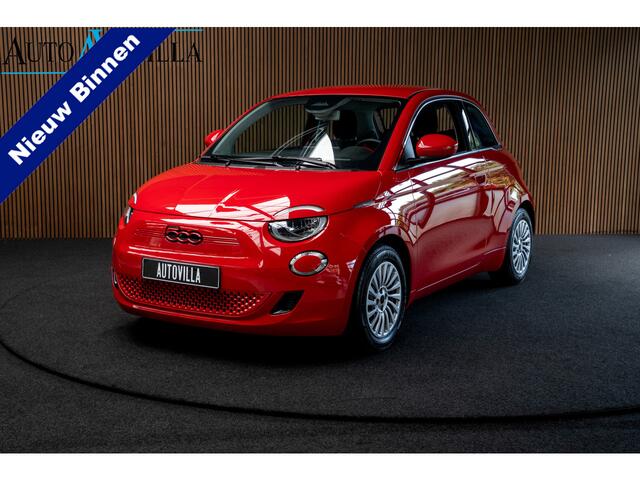 Fiat 500 24 kWh Navi Airco Stoelverwarming Cruise C. 3-Fase LED Carplay BTW auto SOH: 94,7%