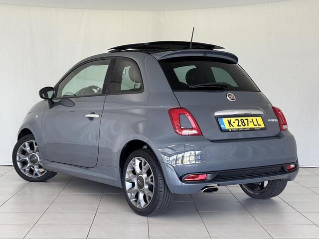 Fiat 500 1.0 Hybrid Rockstar | Apple-Android | Schuif-Kanteldak | Parkeersensoren | Climate Control