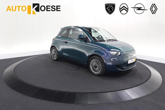 Fiat 500 Icon 42 kWh | SOH 96% | Convenience Pack | Camera | Dodehoekdetectie | Stoelverwarming
