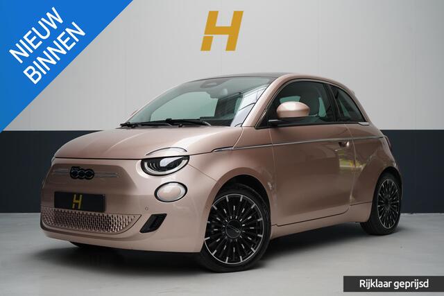 Fiat 500 La Prima 42 kWh | SoH 97,6% | Leder | Lm velgen | Navigatie | Carplay |