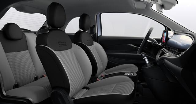 Fiat 500 1.0 Hybrid Torino | Levering Eind Q1 2026 | 16'' LM. Velgen | Draadloos Apple Carplay & Android Auto |