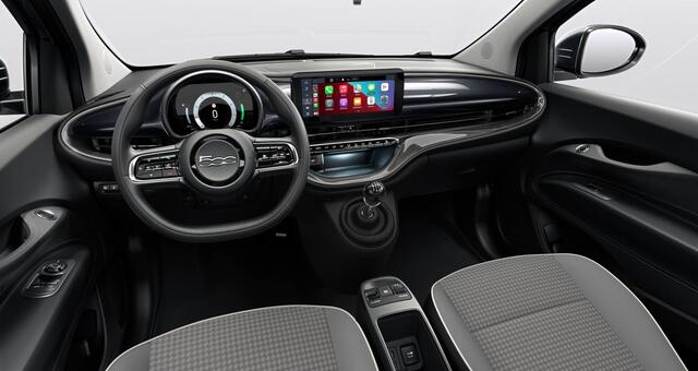 Fiat 500 1.0 Hybrid Torino | Levering Eind Q1 2026 | 16'' LM. Velgen | Draadloos Apple Carplay & Android Auto |
