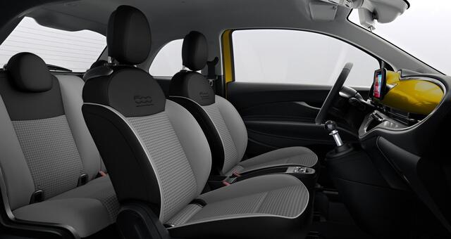 Fiat 500 1.0 Hybrid Torino | Levering Eind Q1 2026 | 16'' LM. Velgen | Draadloos Apple Carplay & Android Auto |