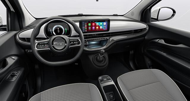 Fiat 500 1.0 Hybrid Torino | Levering Eind Q1 2026 | 16'' LM. Velgen | Draadloos Apple Carplay & Android Auto |