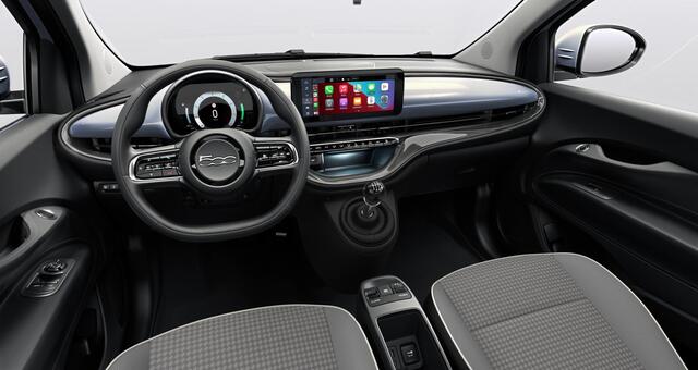 Fiat 500 1.0 Hybrid Torino | Levering Eind Q1 2026 | 16'' LM. Velgen | Draadloos Apple Carplay & Android Auto |