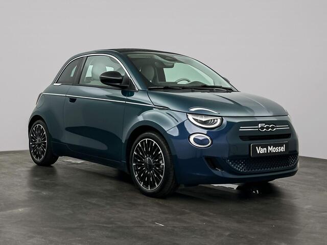 Fiat 500 Cabrio 1.0 Hybrid La Prima | Camera | Navigatie | Sensoren voor&achter | Stoel&Stuurverwarming | JBL premium audio | Android Auto & Apple Carplay | DEMO | 2 + 6 jaar speciale garantie!