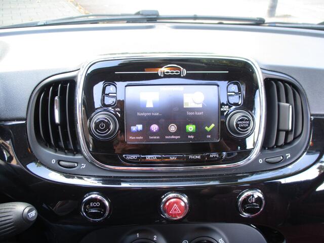 Fiat 500 0.9 TwinAir Turbo Lounge / AIRCO / LEER / SCHUIFDAK / NAVI / 127dkm