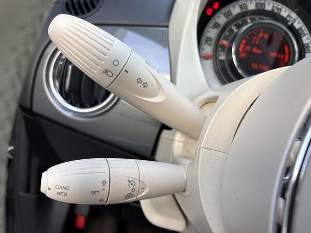 Fiat 500 1.2 Lounge Automaat - Airco - Apple carplay - Navigatie - Cruise control - Bluetooth - Licht metalen velgen 16 inch - Radio - Elektrische ramen - Stuur leder - Stuur multifunctioneel - Start/stop systee - Centrale vergrendeling met afstandsbediening