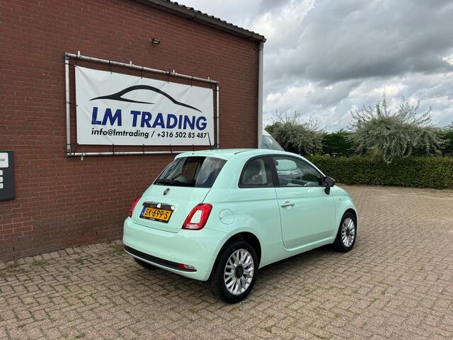 Fiat 500 0.9 TwinAir Turbo Popstar GROOT-SCHERM LMV CRUISE LED MULTISTUUR 2 SLEUTELS + BOEKJES! NAP!