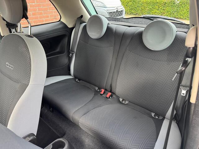 Fiat 500 0.9 TwinAir Turbo Popstar GROOT-SCHERM LMV CRUISE LED MULTISTUUR 2 SLEUTELS + BOEKJES! NAP!