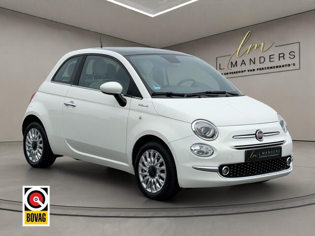 Fiat 500 1.0 Hybrid Dolcevita 2022 WIT | Panoramadak | Apple CarPlay
