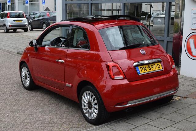 Fiat 500 0.9 TwinAir Turbo Lounge|Leer|Nav|Schuifdak