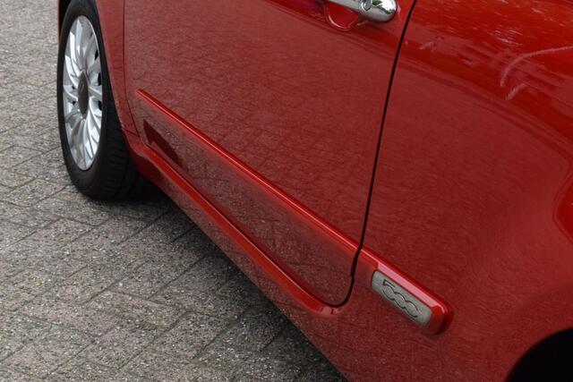 Fiat 500 0.9 TwinAir Turbo Lounge|Leer|Nav|Schuifdak