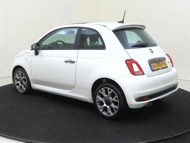 Fiat 500 1.0 Hybrid Sport | Navigatie | Parkeersensoren Achter| Android Auto Apple Carplay| LM Velgen | Weinig KM