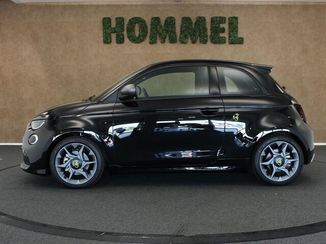 Fiat 500 ABARTH 42 kWh - APPLE CARPLAY/ANDROID AUTO - CRUISE CONTROL - NAVIGATIE FULL MAP - LICHTMETALEN VELGEN 17 INCH - KEYLESS START - PARKEERSENSOREN ACHTER - SPORTSTUUR - SPORTSTOELEN