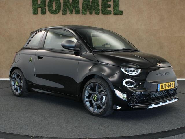 Fiat 500 ABARTH 42 kWh - APPLE CARPLAY/ANDROID AUTO - CRUISE CONTROL - NAVIGATIE FULL MAP - LICHTMETALEN VELGEN 17 INCH - KEYLESS START - PARKEERSENSOREN ACHTER - SPORTSTUUR - SPORTSTOELEN