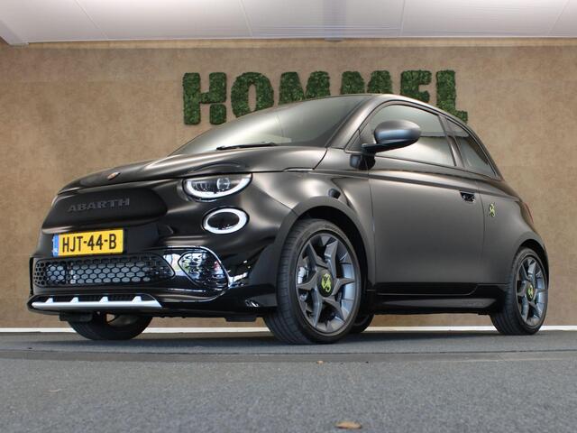 Fiat 500 ABARTH 42 kWh - APPLE CARPLAY/ANDROID AUTO - CRUISE CONTROL - NAVIGATIE FULL MAP - LICHTMETALEN VELGEN 17 INCH - KEYLESS START - PARKEERSENSOREN ACHTER - SPORTSTUUR - SPORTSTOELEN