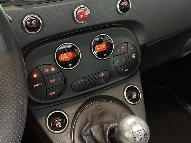 Fiat 500 ABARTH 1.4 T-Jet Competizione 180PK - CARBON SABELT STOELEN - SCHUIFDAK - MONZA UITLAAT - GROOTBEELD NAVIGATIE