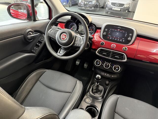 Fiat 500 X CROSS 1.0 GSE City Cross, 120Pk, 2018, 2de eigenaar, LED koplampen, Climate control, Cruise control, Dodehoeksensoren, Navigatie, Lichtmetalen velgenm