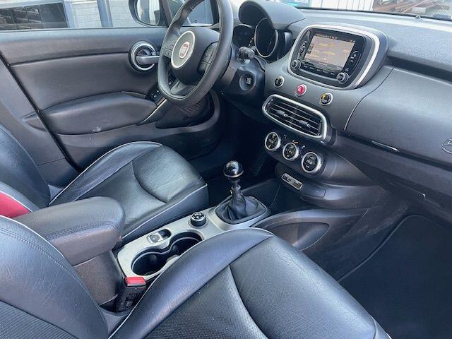 Fiat 500 X CROSS 1.4 Turbo 140pk MultiAir CrossPlus 135.000km Airco/ECC,Navigatie,Leder