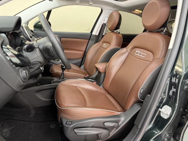 Fiat 500 X CROSS 1.0 GSE Cross, 120Pk, 2019 1ste Eigenaar, Volledig leder, Panoramadak, Cruise control, Achteruitrijcamera, Stoelverwarming, Apple carplay, Navigatie, Parkeersensoren,