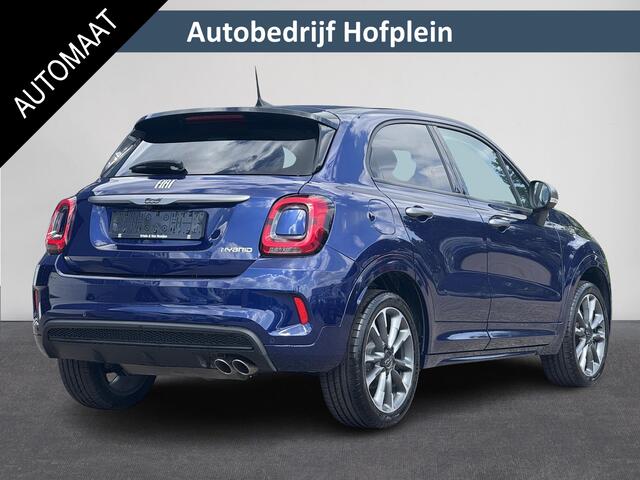 Fiat 500 X CROSS 1.5 130pk Hybrid Automaat Sport | Climate Control | Navigatie | LED Verlichting | | Start/Stop Systeem | Parkeer Sensoren | 17" LM-Velgen | Camera | Leer | Apple Carplay/Android Auto ( Vestiging - Vianen Tel: 0347-371238 )