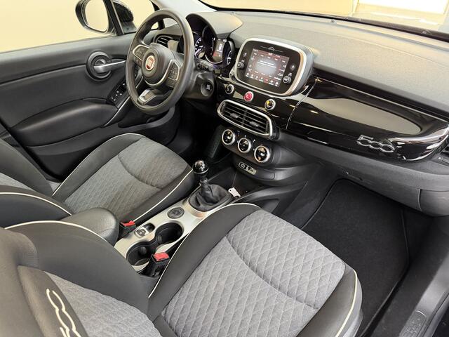 Fiat 500 X CROSS 1.6 Cross, 110Pk, 2019, 1ste eigenaar, Climate control, Cruise control, Navigatie, Achteruitrijcamera, Apple carplay, Parkeersensoren, Armsteun, Keyless go,